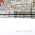 double-faced plaid tartan check tweed fabric for Coat